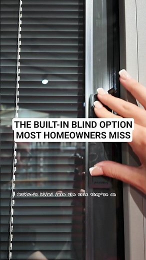 Built In Blinds For Bifold & Sliding Doors?