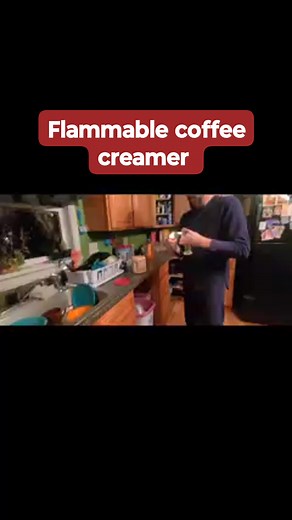 3.2K views · 12 reactions | Ever seen flammable coffee creamer?? #fueledbyehaterz | Fueled bye haterz | Facebook