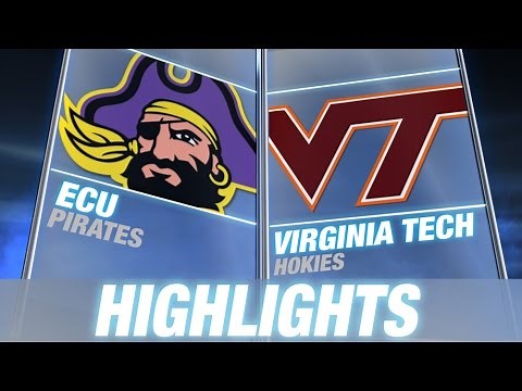 ECU vs Virginia Tech | 2014 ACC Football Highlights