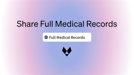 Share Full Medical Records