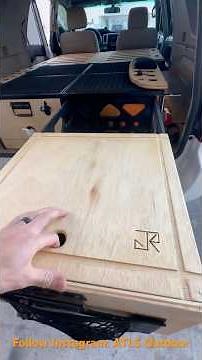 DIY 4th Gen Toyota 4Runner Drawer System SUV Camper Conversion - 4x4