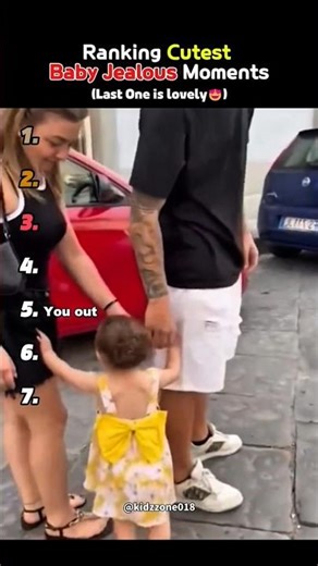 Ranking Top 7 Cutest Baby Jealous Moments