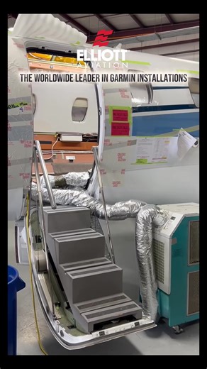 G5000 Installation | Day 4 — Wiring Removal and Nose Harness Prep Underway Kailey, our Avionics Solutions Engagement Manager, shares today’s progress on the G5000 installation. Cockpit and cabin wiring removal is underway, and with the nose structures modifications complete, the team is ready to start installing the nose harness. Follow along each day as the installation advances, and check the comments to learn more about upgrading your avionics system. #ElliottAviation #WinnersFlyGarmin #G5000