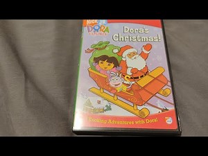 Dora The Explorer - Dora's Christmas DVD Overview!