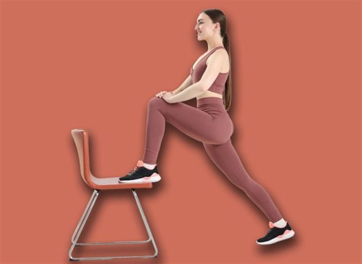 4 Chair Moves That Shrink Stomach Pooch Without Getting on the Floor After 50