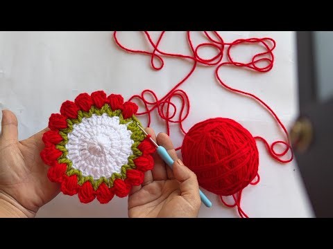 Crochet coaster tutorial |How to make a crochet coaster #crochet for beginners #diy #crochet #craft