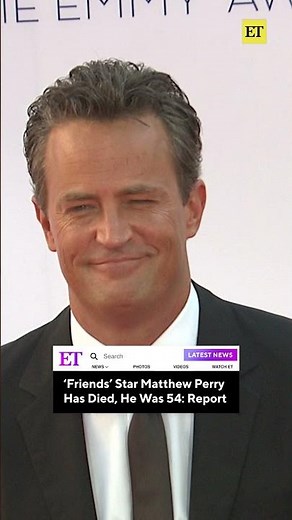 Friends Star Matthew Perry Has Died, He Was 54: Report