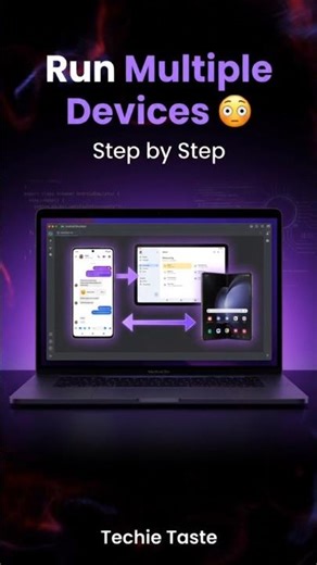 Run Multiple Android Devices 😳 (Step by Step)#AndroidDeveloper#AndroidEmulator#MobileDevelopment