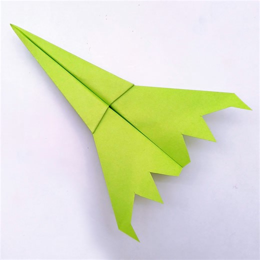 34K views · 138 reactions | How to fold paper jet fighter | Cool design origami plane making | Handmade paper toy plane crafts for school projects | Creative Art & Craft Ideas | Facebook