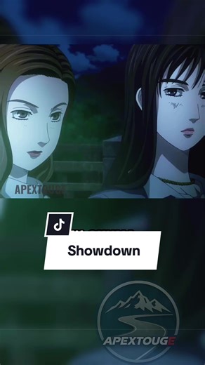 When legends meet, even the crowd feels the pressure. #InitialD #AE86 #FC3S #Anime