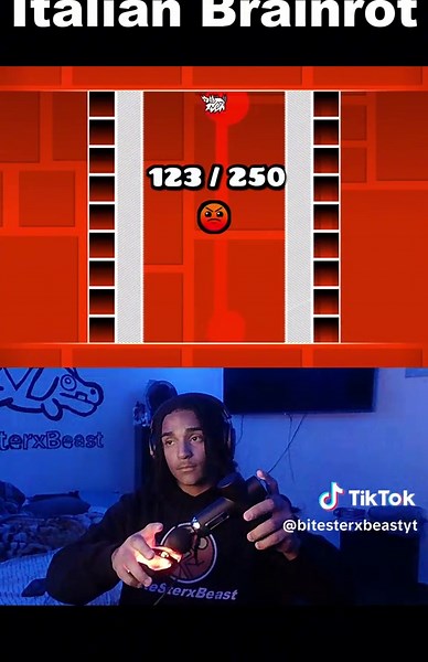 Italian Brainrot vs 6 Level Spam in Geometry Dash