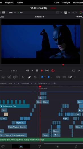Behind the scenes if the edit that didnt make the cut. #batman #davinci #superman #edit