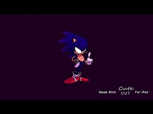 Sonic.exe fnf Xenofakes concept animation test (read description)