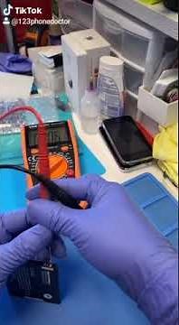 Basic diy and How to test your cellphone battery with multimeter