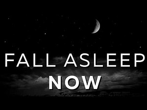 Fall Asleep Fast: GENTLE MUSIC with Black Screen After 30 Min