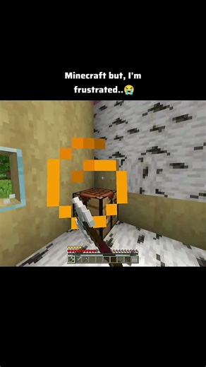 Minecraft But I'm arited moment