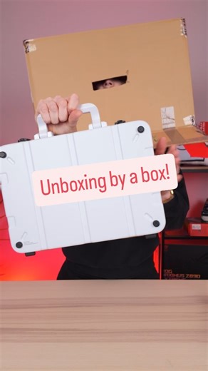 Unboxing the new KJP Collab of the Flow Z13 by a box?! #flowz13 #rog | ASUS Republic of Gamers