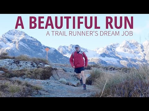 He Runs 32km Through the Mountains… for Work?! | Trail Running Film