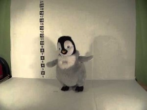 dancing happy feet penguin toy