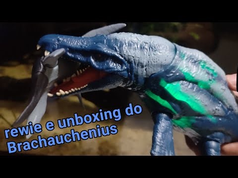 Rewie e unboxing do Brachauchenius #jurassicworld #unboxing