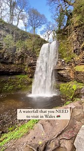 Add the tallest waterfall in South Wales to your bucket list! 😲 | UK Hidden Gems