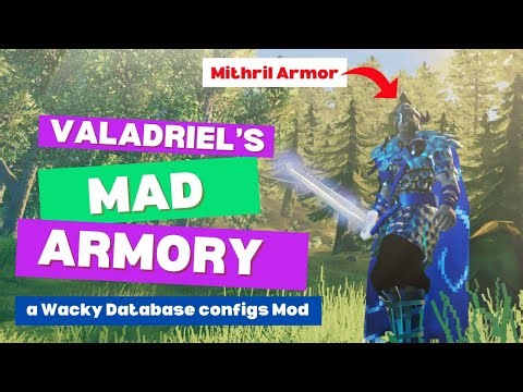 Valadriel's Mad Armory a Wackydb Configurations Mod for Valheim