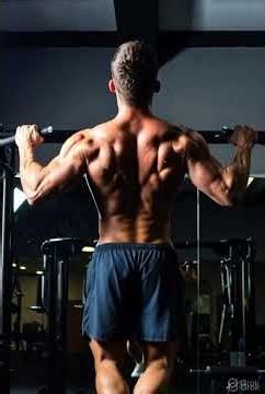 Pull-Ups: Back Muscles FLEXED 🔥 Beast Mode Back Day #pullups #backday #gymmotivation