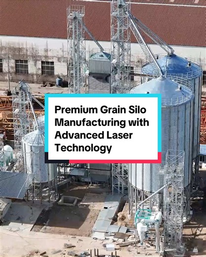 Inside Our Factory: Premium Grain Silo Manufacturing with Advanced Laser Technology. #GrainSilo #SiloManufacturing #LaserCutting #FactoryTour #SteelSilo #AgriculturalMachinery #GrainStorage #IndustrialManufacturing #SmartFarming