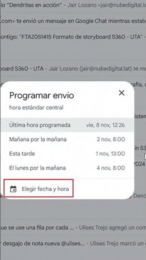 📩 ¿Cómo programar el envío de correos electrónicos en Gmail? ⏱