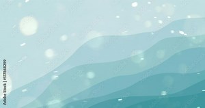 blue wave background animation