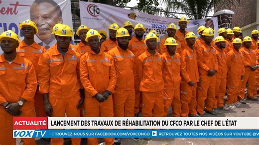 TRANSPORT / RÉHABILITATION DU CFCO Le Chef de l’État, Denis Sassou Nguesso, a officiellement lancé les travaux de réhabilitation du Chemin de Fer Congo-Océan (CFCO). Ce projet d'envergure vise à moderniser l'infrastructure ferroviaire reliant Pointe-Noire à Brazzaville, afin de renforcer les capacités de transport de marchandises et de personnes. Cette initiative s'inscrit dans la stratégie nationale de relance économique et de désenclavement du pays, garantissant une meilleure fluidité des écha