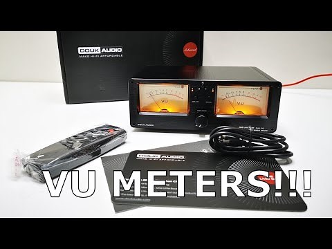 The Coolest Amplifier Speaker Switch box Ever Made (with VU meters!) Douk Audio One Little Bear VU3