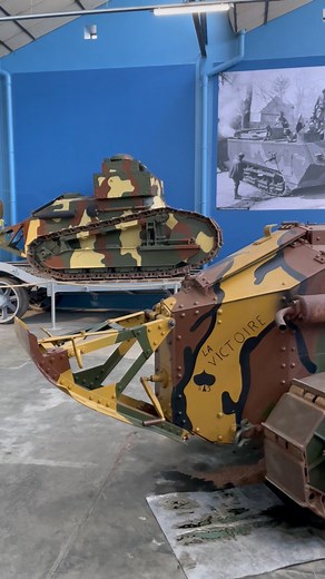 54K views · 1.1K reactions | The Renault FT is by far the most well-known French tank of the First World War, but it was not the first Char d’Assaut used by the French Army. In 1917 the Schneider ‘C.A.1’ and the Saint-Chamond were sent into battle for the first time. At the incrediblle Musée des Blindés  | The Challenger | Facebook