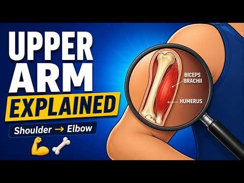 What Is the Upper Arm? 💪 Brachium Anatomy Explained — Humerus, Biceps & Triceps 🦴