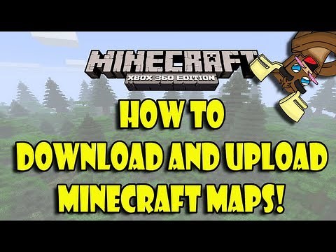 Minecraft (Xbox 360) How to Upload and Download Maps!