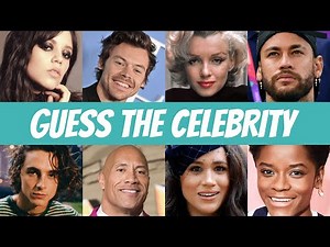 Guess the Celebrity | Celebrity Photo Challenge | See If You Can Get All of Them Right