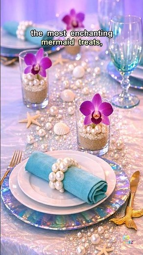 Under The Sea Mermaid Baby Shower #BabyShower #Mermaid #ShowerIdeas #DIY #MomEZ