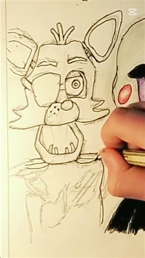 how to Draw Foxy (Easy)