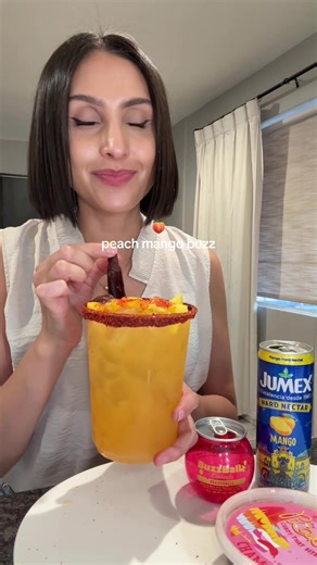 Peach Mango Buzzball Cocktail Recipe