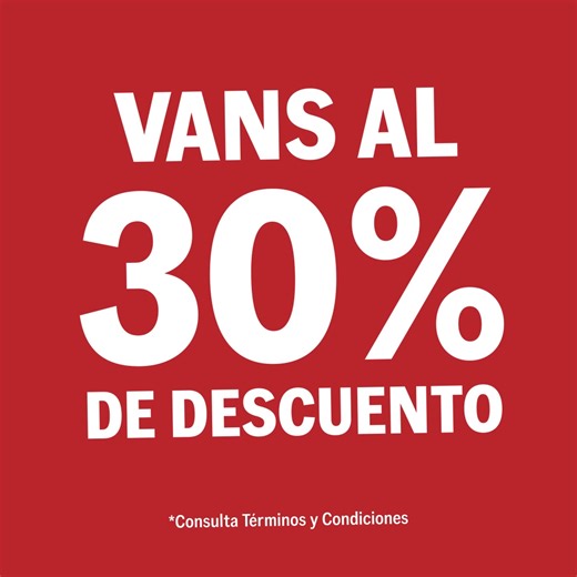 Renueva tu estilo con Vans y aprovecha al máximo este 30% de descuento | Vans