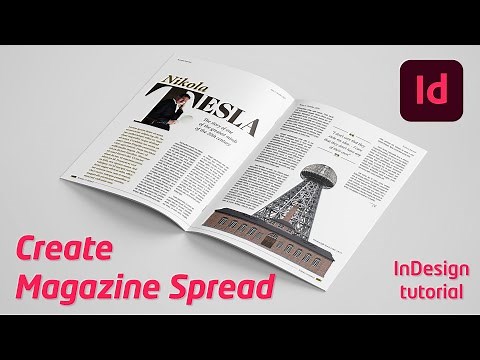 Design a Magazine Spread in Adobe InDesign | Science Journal Layout Tutorial