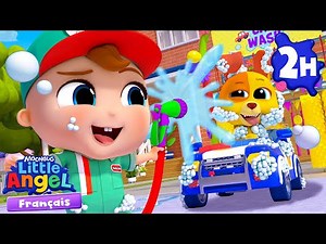 Station de lavage | Comptines avec Bébé Louis | Little Angel Français