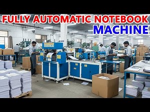 Fully Automatic Notebook Making Machine price in India, 3 in 1 Notebook Making Machine price