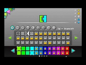 How to get bottom red color on geometry dash without following them on twiter