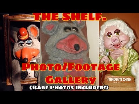 Chuck E. Cheese’s Pizza Time Theatre The Shelf Portrait Show Photo and Footage Gallery. | cheesyrat