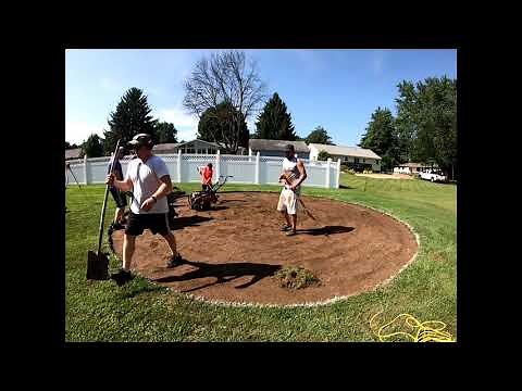 DIY Pool Ground Site Preparation