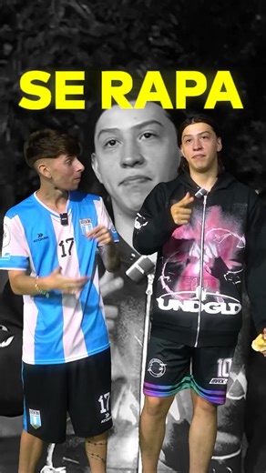 Matias Amboade on Instagram: "EL QUE PIERDE SE RAPA😳"