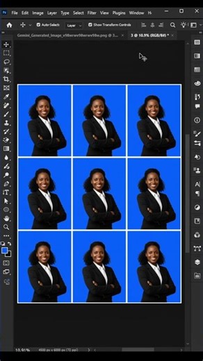 Adobe Photoshop 2026 - Tips to Create ID photo file for Printing #shorts #anikgraphic