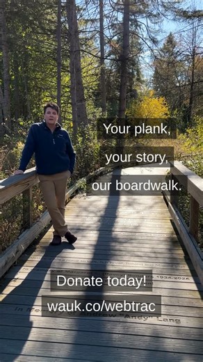 Waukesha County Parks on Instagram: "Help us build something beautiful, one plank at a time. 💚 Our commemorative boardwalk is more than just a path; it’s a chance for community members to honor someone special while also supporting the parks and green spaces that bring our community together. When you donate, you will receive an engraved boardwalk plank at Retzer Nature Center or Menomonee Park—leaving a lasting tribute to a loved one that will welcome visitors for years to come. To donate a pl