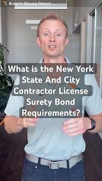 New York Contractor Surety Bonds - What Are They And Why Do You Need Them?